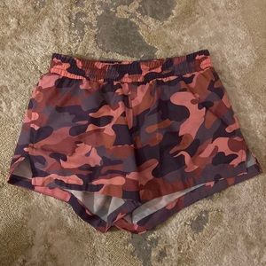 Pink/purple Old Navy girl’s athletic shorts. Size 8(medium)